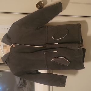 Zara Hooded coat size 9